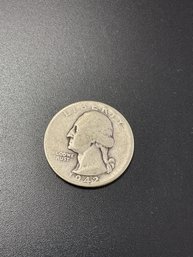 1942 Silver Washington Quarter