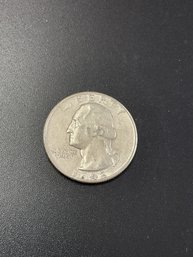 1942 Silver Washington Quarter