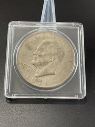 1971 D Eisenhower Dollar