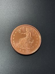 1 Ounce Copper Round