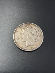 1923 S Peace Silver Dollar