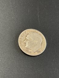 1957 Silver Roosevelt Dime
