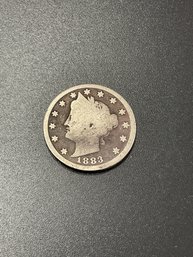 1883 V Nickel