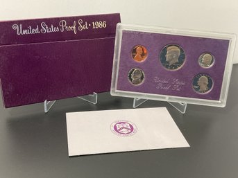 1986 U.S. Mint Proof Set