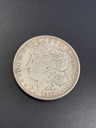 1921 Morgan Silver Dollar