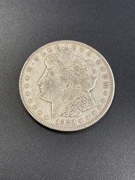 1921 S Morgan Silver Dollar