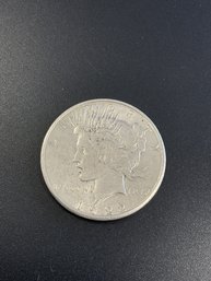 1922 S Peace Silver Dollar