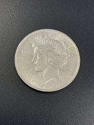 1922 Peace Silver Dollar