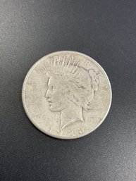 1923 S Peace Silver Dollar