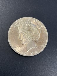 1923 Peace Silver Dollar