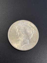 1923 Peace Silver Dollar
