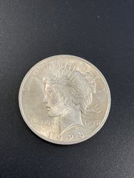 1923 Peace Silver Dollar