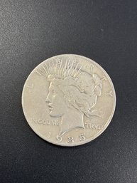 1935 S Peace Silver Dollar