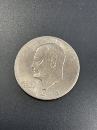 1971 D Eisenhower Dollar