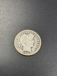 1910 Barber Dime