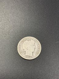 1912 D Barber Dime
