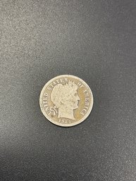 1914 D Barber Dime