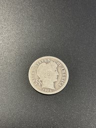 1914 D Barber Dime