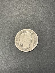 1914 D Barber Dime