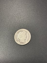 1915 Barber Dime