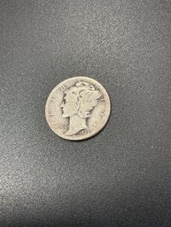 1927 Mercury Dime