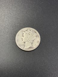 1936 Mercury Dime