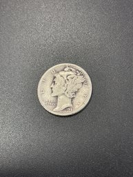 1941 Mercury Dime