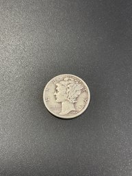 1944 Mercury Dime