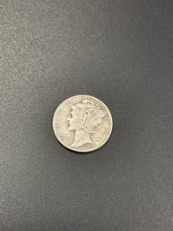 1944 Mercury Dime