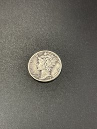 1945 Mercury Dime