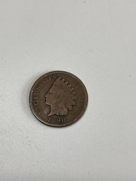 1890 Indian Head Penny