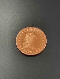 1 Ounce 999 Fine Copper Round
