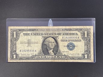 1957 A $1 Silver Certificate