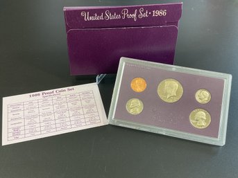 1986 U.S. Mint Proof Set