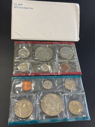 1975 U.S. Mint Uncirculated Coin Set
