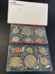 1977 U.S. Mint Uncirculated Coin Set