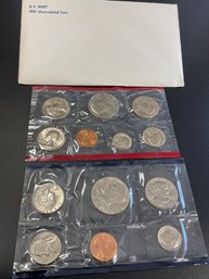 1981 U.S. Mint Uncirculated Coin Set
