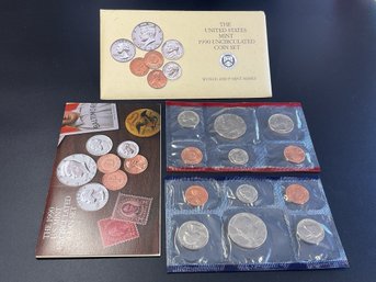 1990 U.S. Mint Uncirculated Coin Set