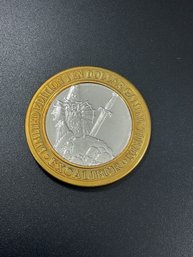 999 Fine Silver Gaming Token-EXCALIBUR