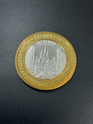 999 Fine Silver Gaming Token-EXCALIBUR