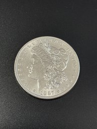 1887 Morgan Silver Dollar