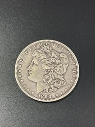 1890 O Morgan Silver Dollar