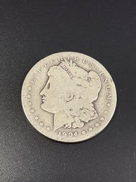 1904 S Morgan Silver Dollar