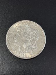 1921 Morgan Silver Dollar