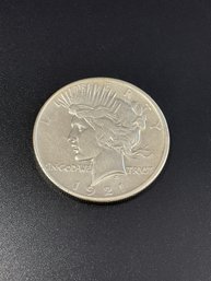 1921 Peace Silver Dollar Key Date