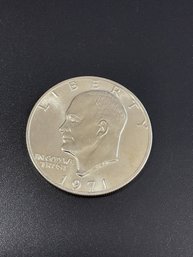 1971 S Eisenhower Silver Dollar