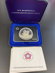 1973 Bicentennial Commemorative Silver Medal