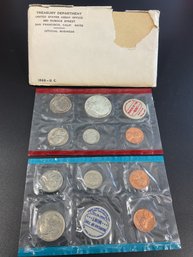 1968 U.S. Mint Uncirculated Coin Set