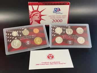 2000 U.S. Mint Silver Proof Set