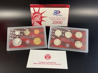 2000 U.S. Mint Silver Proof Set